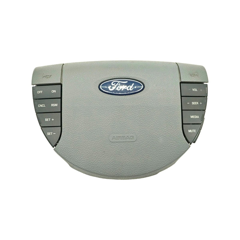 2005-2007 Ford Five Hundred Driver Steering Wheel Airbag (Audio Control Gray) - Airbag Depot