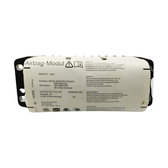 2011 Volkswagen Eos Front Passenger Airbag view 1